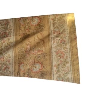 Valance set Chinoiserie French fabric window treatment curtain